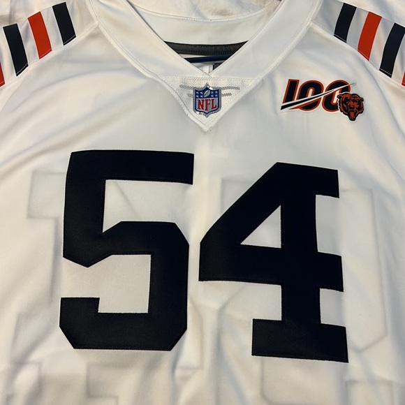 100th Anniversary Chicago Bears Brian Urlacher #54 jersey size 2XL - Picture 3 of 7